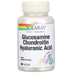 Solaray, Glucosamine Chondroitin Hyaluronic Acid, 90 VegCaps - The Supplement Shop