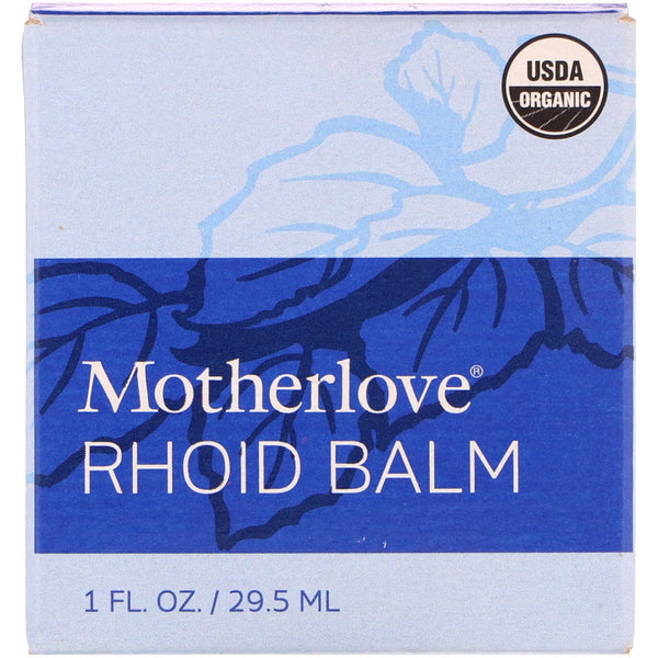 Motherlove, Rhoid Balm, 1 fl. oz (29.5 ml) - The Supplement Shop