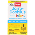 Jarrow Formulas, Jarro-Dophilus Infant, Probiotic Drops, 0.51 fl oz. (15 ml) - The Supplement Shop