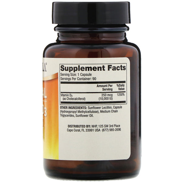 Dr. Mercola, Liposomal Vitamin D3 , 10,000 IU, 90 Capsules - The Supplement Shop