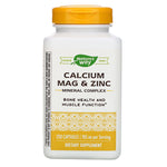 Nature's Way, Calcium, Mag & Zinc, Mineral Complex, 765 mg, 250 Capsules - The Supplement Shop