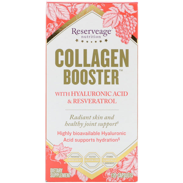 ReserveAge Nutrition, Collagen Booster, 120 Capsules - The Supplement Shop