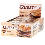 Quest Nutrition, Protein Bar, S'mores, 12 Bars, 2.12 (60 g) Each - The Supplement Shop