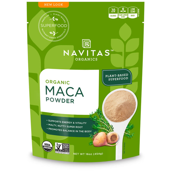 Navitas Organics, Organic Maca Powder, 16 oz (454 g) - The Supplement Shop