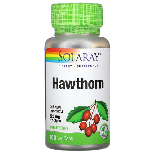 Solaray, Hawthorn 525 mg