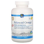 Nordic Naturals, Balanced Omega, Lemon , 830 mg, 180 Softgels - The Supplement Shop