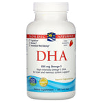 Nordic Naturals, DHA, Strawberry, 180 Soft Gels - The Supplement Shop