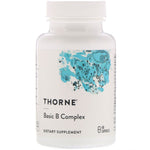 Thorne Research, Basic B Complex, 60 Capsules - The Supplement Shop