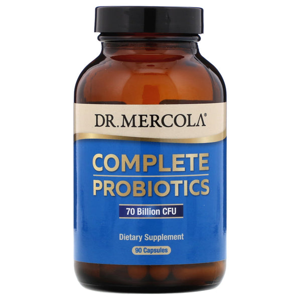 Dr. Mercola, Complete Probiotics, 70 Billion CFU, 90 Capsules - The Supplement Shop