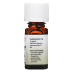 Aura Cacia, Pure Essential Oil, Organic Peppermint, .25 fl oz (7.4 ml) - The Supplement Shop