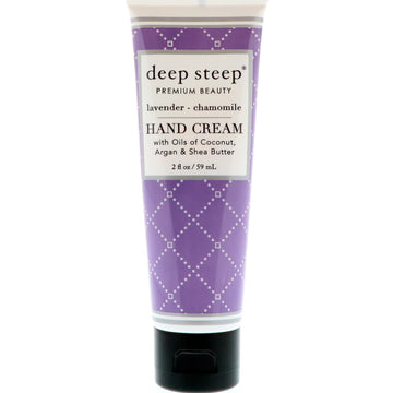 Deep Steep, Hand Cream, Lavender Chamomile, 2 fl oz (59 ml)