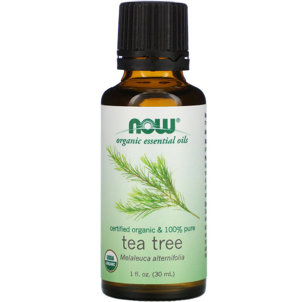 Now Foods, Organic Essential Oils, Tea Tree, 1 fl oz (30 ml) - The Supplement Shop
