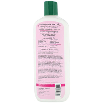 Aubrey Organics, Rosa Mosqueta Conditioner, Vibrant Hydration, Harvest Apple, 11 fl oz (325 ml)
