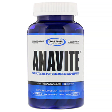 Gaspari Nutrition, Anavite, The Ultimate Performance Multi-Vitamin, 180 Tablets