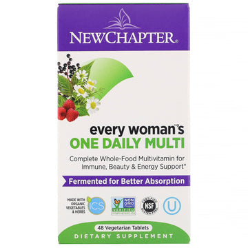New Chapter, Every Woman's One Daily Multi, 48 Tablets