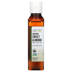 Aura Cacia, Organic, Skin Care Oil, Sweet Almond, 4 fl oz (118 ml) - The Supplement Shop