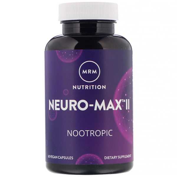 MRM, Neuro-Max II, 60 Vegan Capsules - The Supplement Shop