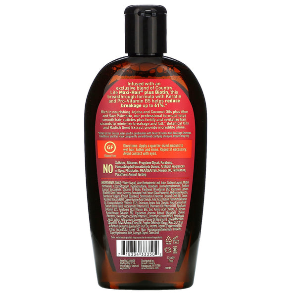 Desert Essence, Anti-Breakage Shampoo, 10 fl oz (296 ml) - The Supplement Shop