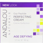 Andalou Naturals, Perfecting Cream, Goji Peptide, Age Defying, 1.7 fl oz (50 ml) - The Supplement Shop