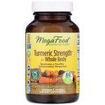 MegaFood, Turmeric Strength for Whole Body, 60 Tablets - The Supplement Shop