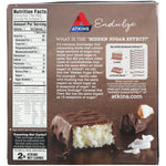 Atkins, Endulge, Chocolate Coconut Bar, 5 Bars, 1.41 oz (40 g) Each - The Supplement Shop