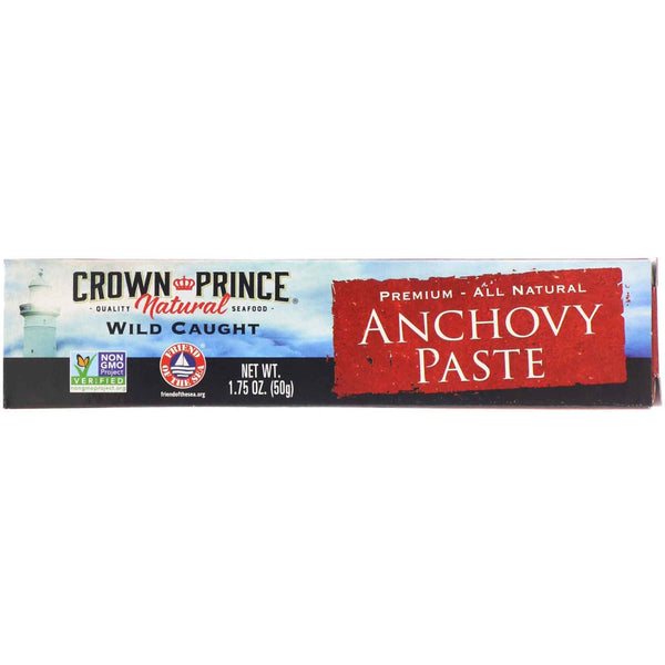 Crown Prince Natural, Anchovy Paste, 1.75 oz (50 g) - The Supplement Shop