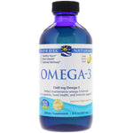 Nordic Naturals, Omega-3, Lemon, 8 fl oz (237 ml) - The Supplement Shop