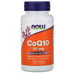 Now Foods, CoQ10, 50 mg, 100 Softgels - The Supplement Shop