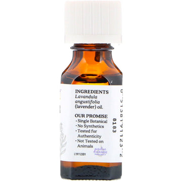 Aura Cacia, Pure Essential Oil, Lavender, 0.5 fl oz (15 ml)