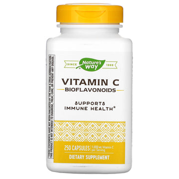 Nature's Way, Vitamin C Bioflavonoids, 1,000 mg, 250 Capsules