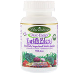 Paradise Herbs, ORAC-Energy, Earth's Blend, One Daily Superfood Multivitamin, With Iron, 60 Vegetarian Capsules - The Supplement Shop