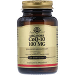 Solgar, Megasorb CoQ-10, 100 mg, 60 Softgels - The Supplement Shop