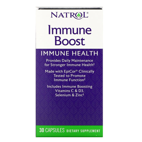 Natrol, Immune Boost, 30 Capsules - The Supplement Shop