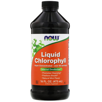 Now Foods, Liquid Chlorophyll, Mint Flavour, 16 fl oz (473 ml)