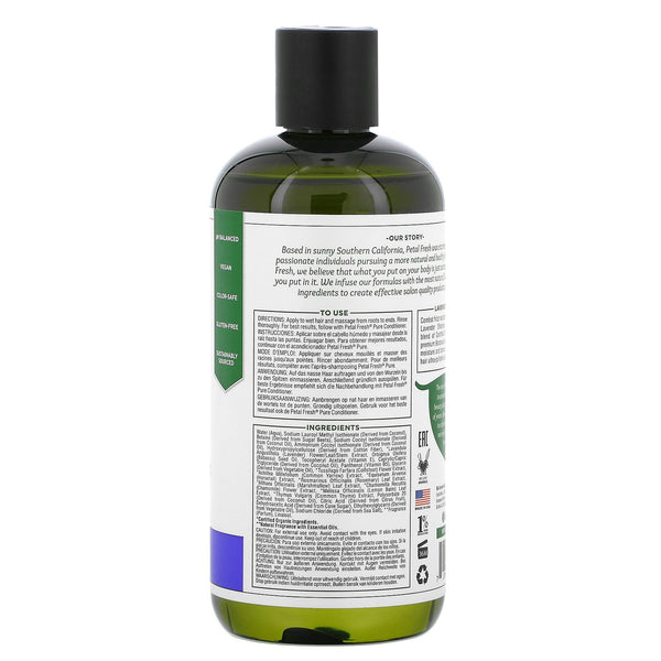 Petal Fresh, Anti-Frizz Shampoo, Lavender, 16 fl oz (475 ml) - The Supplement Shop