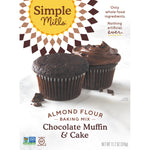 Simple Mills, Naturally Gluten-Free, Almond Flour Mix, Chocolate Muffin & Cake , 10.4 oz (295 g) - The Supplement Shop
