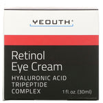 Yeouth, Retinol Eye Cream, 1 fl oz (30 ml) - The Supplement Shop