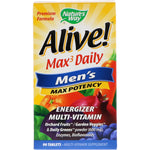 Nature's Way, Alive! Max3 Daily, Men's Multivitamin, 90 Tablets - The Supplement Shop