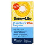 Renew Life, DigestMore Ultra Enzymes, 90 Vegetarian Capsules - The Supplement Shop