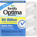 Nature's Way, Fortify Optima Probiotic, Adult 50+, 50 Billion, 30 Delayed Release Vegetarian Capsules - The Supplement Shop