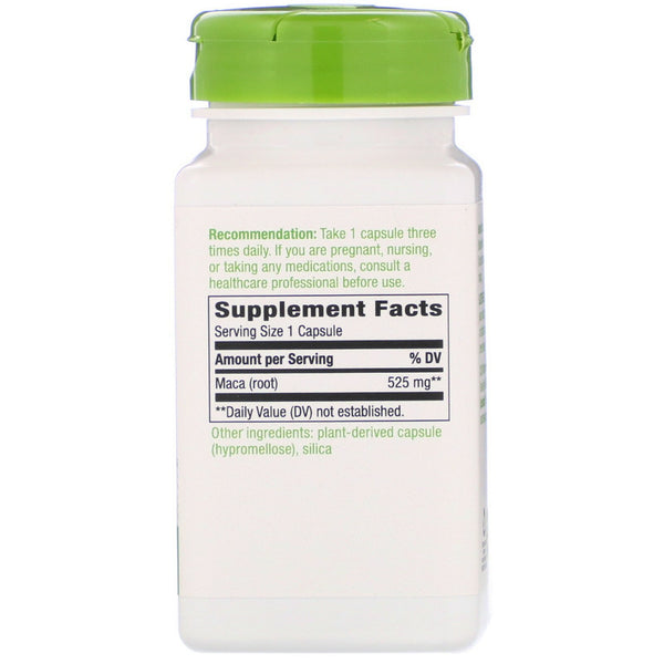 Nature's Way, Maca Root, 525 mg, 100 Vegan Capsules - The Supplement Shop