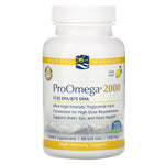 Nordic Naturals, ProOmega 2000, Lemon, 1,250 mg, 60 Soft Gels - The Supplement Shop