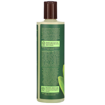 Desert Essence, Tea Tree Replenishing Shampoo with Peppermint and Yucca, 12.7 fl oz (375 ml)