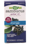 Nature's Way, Sambucus FluCare, Multi-Symptom Flu Relief, Elderberry, 30 Chewable Lozenges - The Supplement Shop