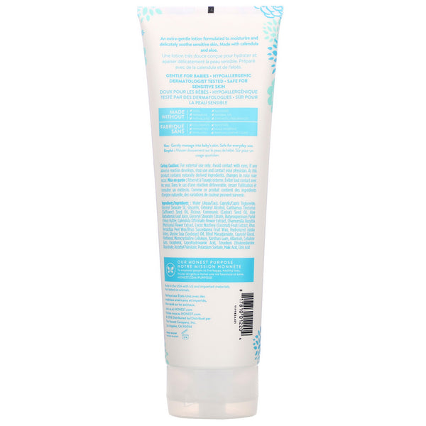 The Honest Company, Purely Sensitive, Face + Body Lotion, Fragrance Free, 8.5 fl oz (250 ml) - The Supplement Shop