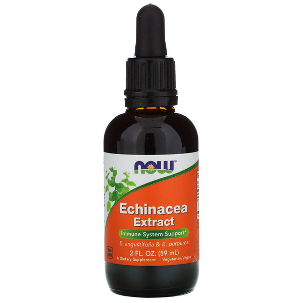 Now Foods, Echinacea Extract, 2 fl oz (59 ml) - The Supplement Shop