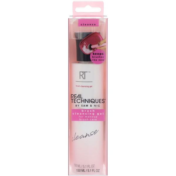 Real Techniques, Brush Cleansing Gel, 5.1 fl oz (150 ml) - The Supplement Shop