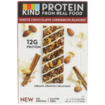 KIND Bars, Protein Bars, White Chocolate Cinnamon Almond, 12 Bars, 1.76 oz (50 g) Each - The Supplement Shop