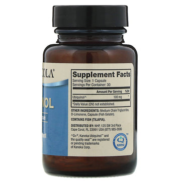 Dr. Mercola, Ubiquinol, 100 mg, 30 Capsules
