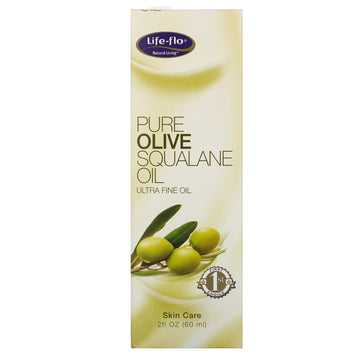 Life-flo, Pure Olive Squalane Oil, 2 fl oz (60 ml)
